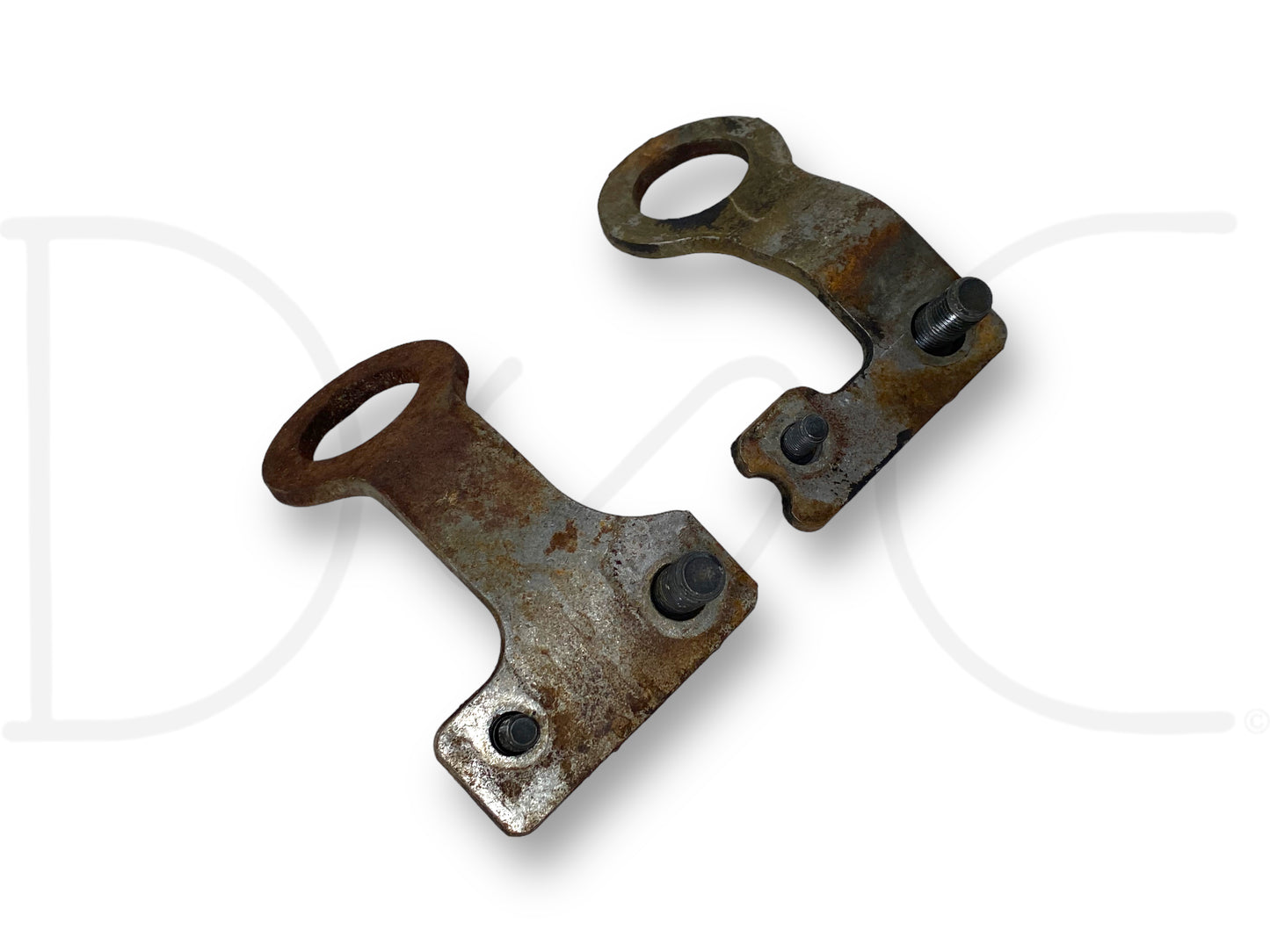 99-02 Ford F250 F350 7.3 7.3L Engine Lifting Eye Bracket Set OEM Brackets Eyes