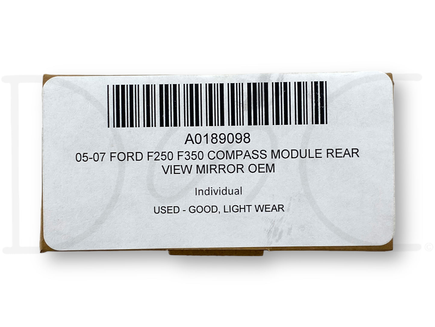05-07 Ford F250 F350 Compass Module Rear View Mirror OEM
