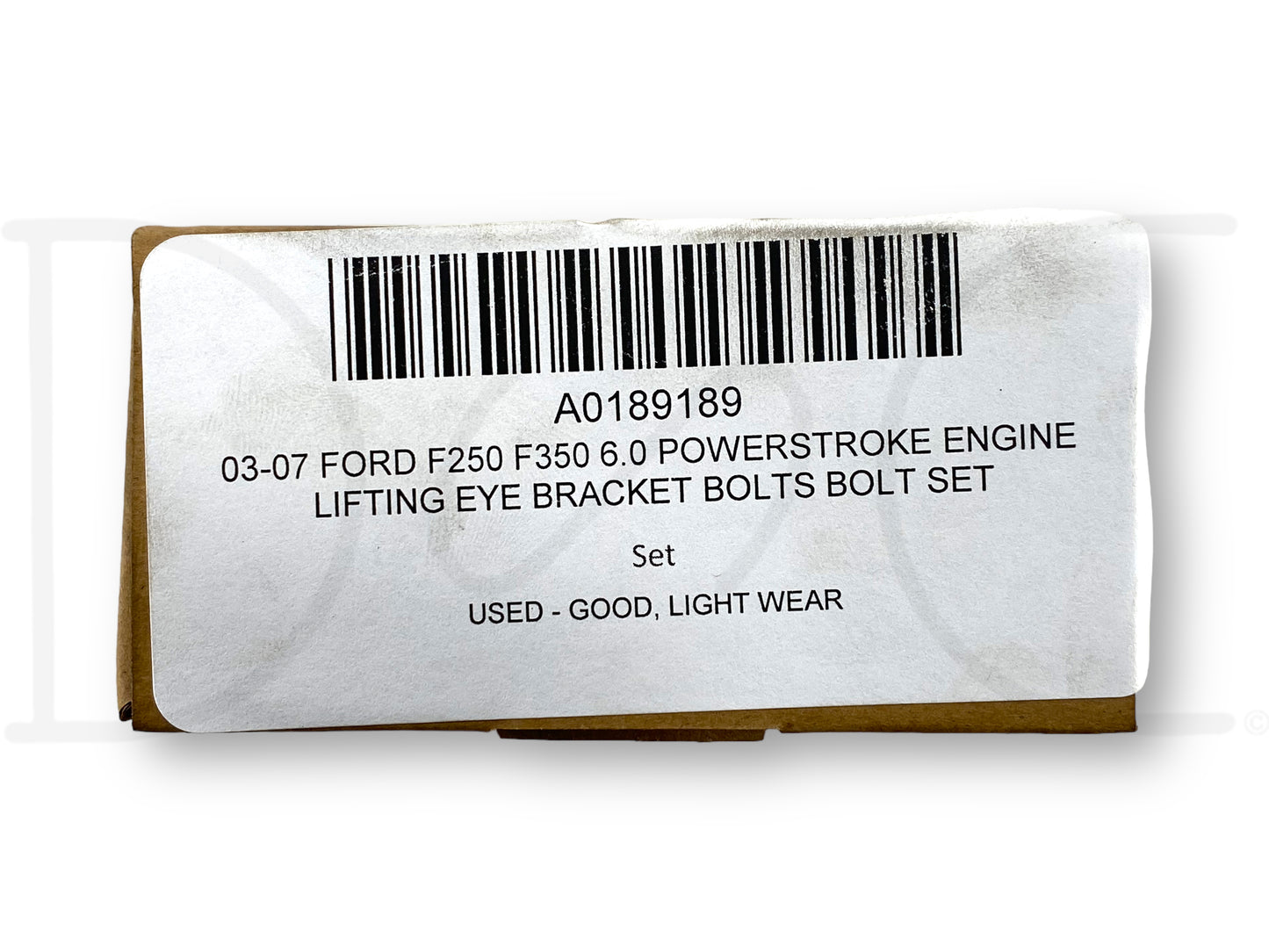 03-07 Ford F250 F350 6.0 Powerstroke Engine Lifting Eye Bracket Bolts Bolt Set