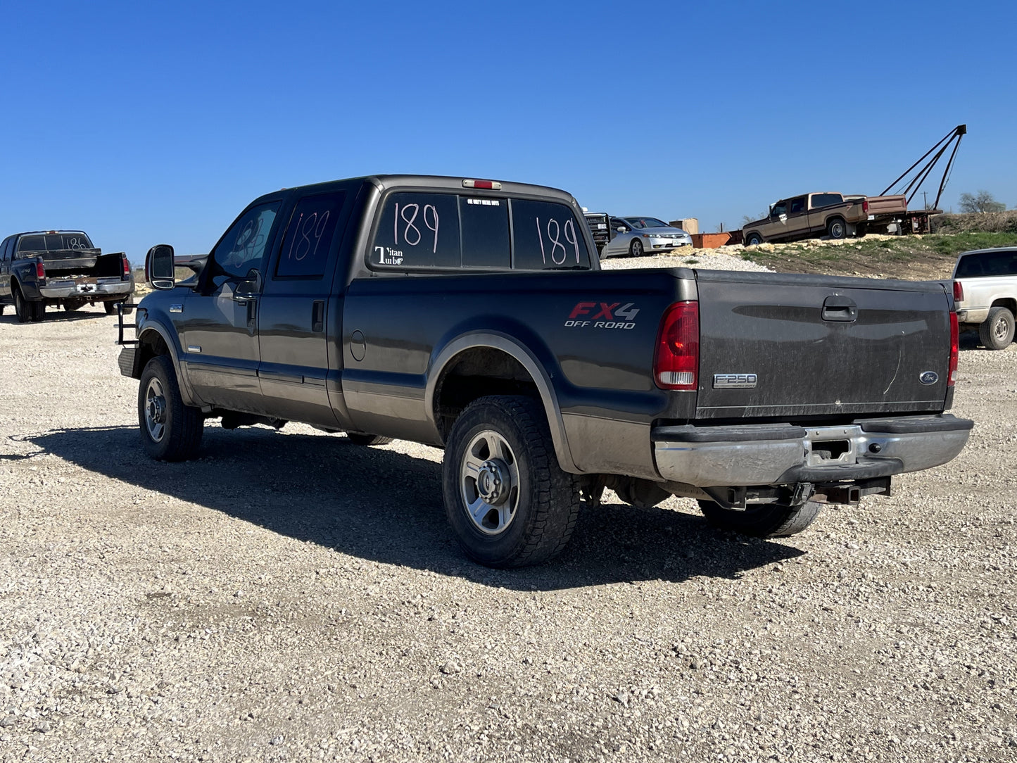 99-07 Ford F250 F350 Hood Brown
