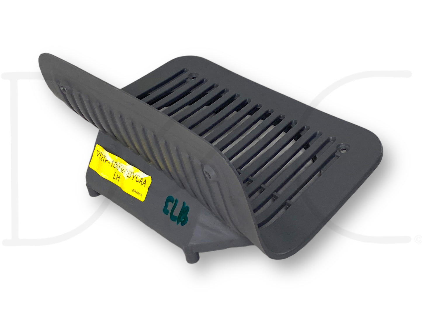 92-97 Ford F250 F350 LH Left Driver Rear Speaker Grill Cover Opal Gray OEM