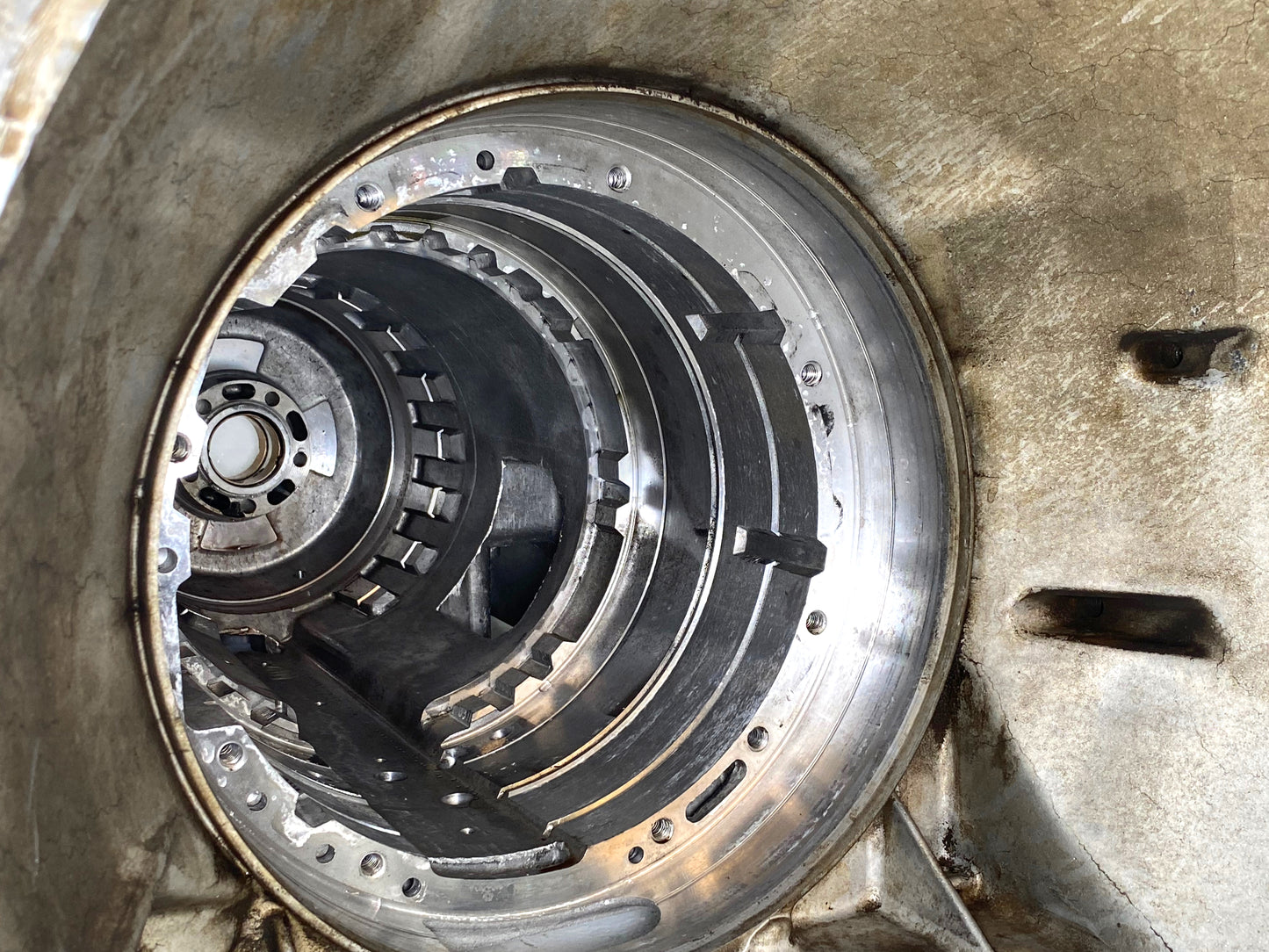 94-97 Ford 7.3 Diesel E4OD Auto Automatic Transmission Empty Case F7Up-7006-AB