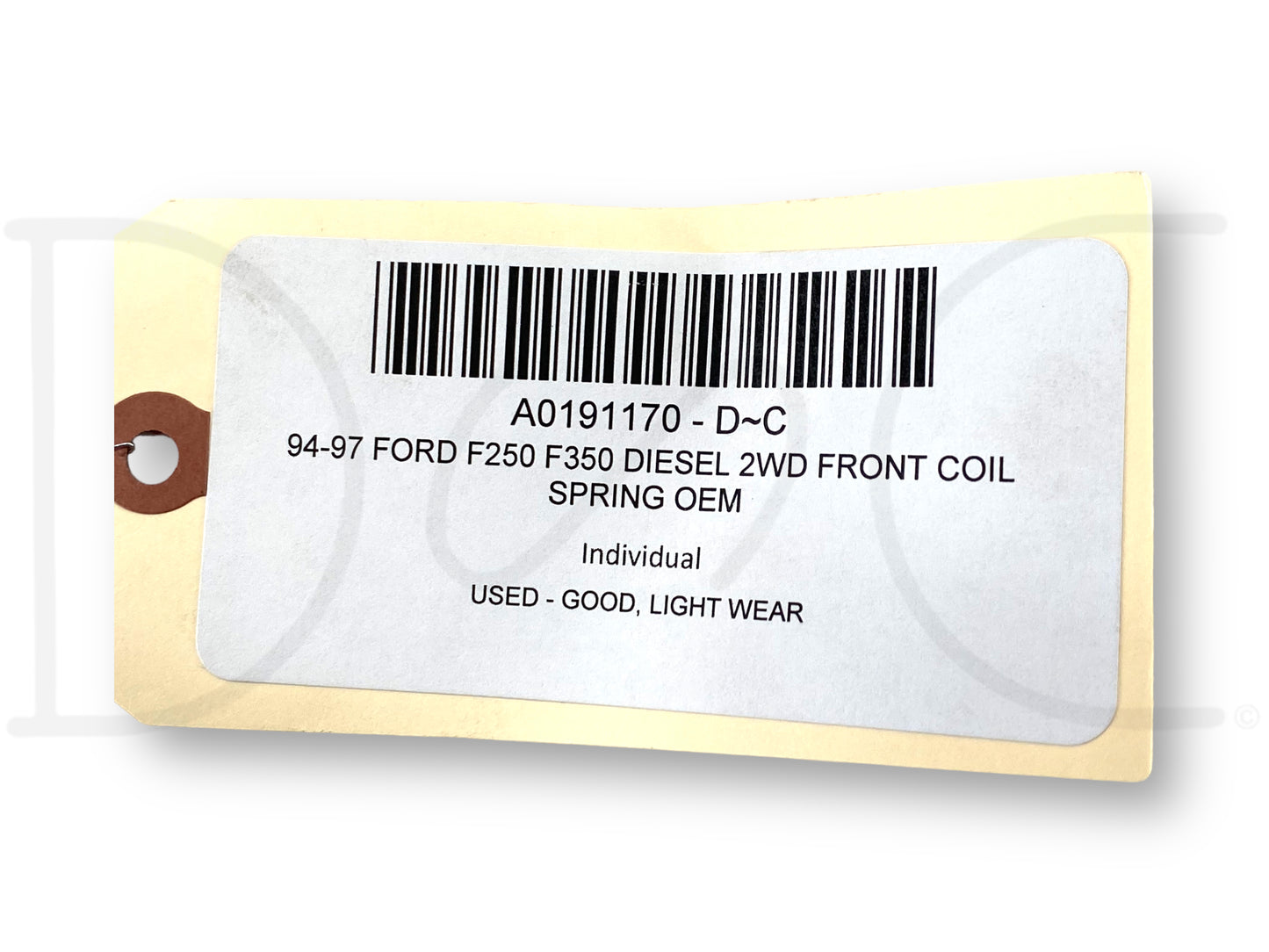 92-97 Ford F250 F350 Diesel 2WD Front Coil Spring OEM