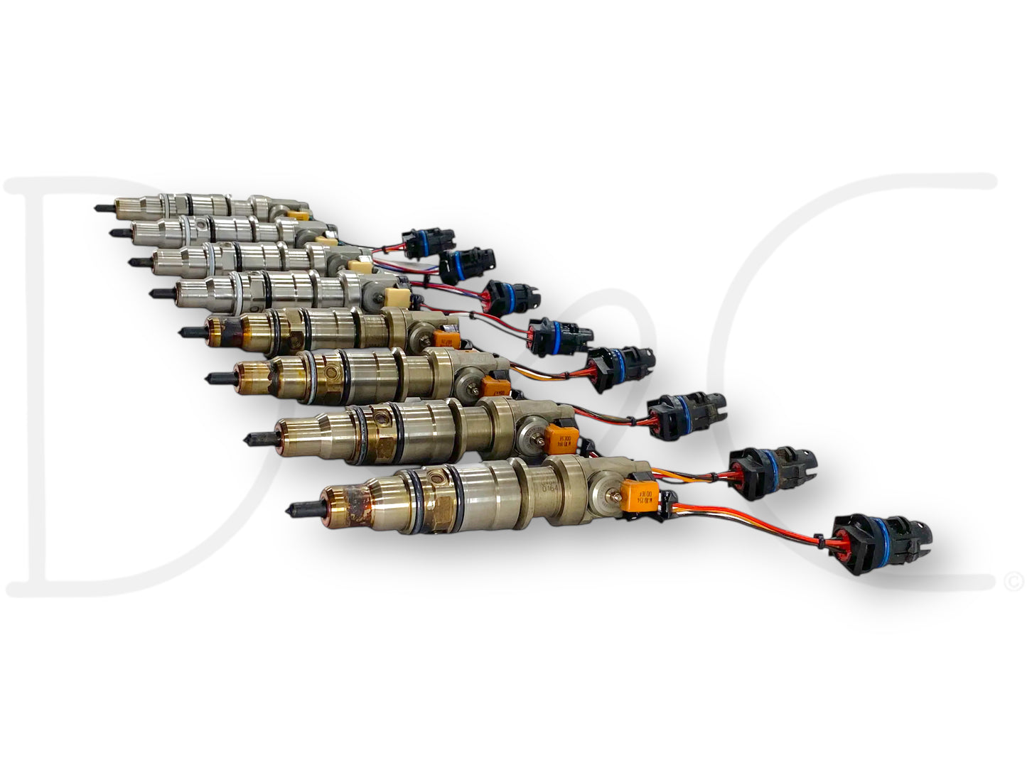 03-07 Ford F250 F350 6.0 6.0L Diesel Fuel Injector Set (8) Injectors *CORES*