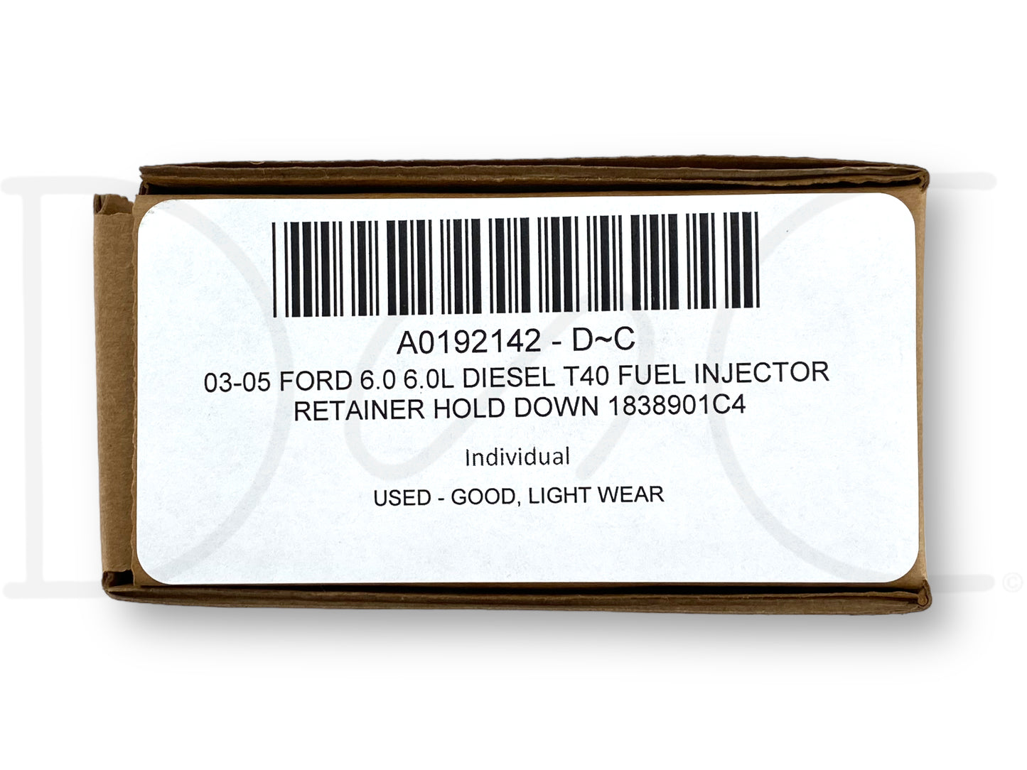 03-05 Ford 6.0 6.0L Diesel T40 Fuel Injector Retainer Hold Down 1838901C4