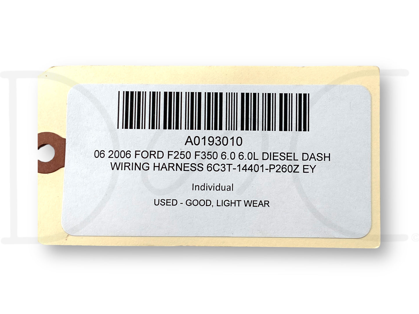 06 2006 Ford F250 F350 6.0 6.0L Diesel Dash Wiring Harness 6C3T-14401-P260Z Ey