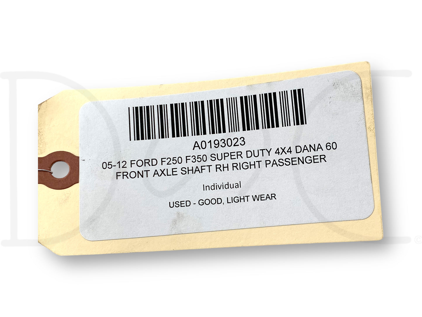 05-12 Ford F250 F350 Super Duty 4X4 DANA 60 Front Axle Shaft RH Right Passenger