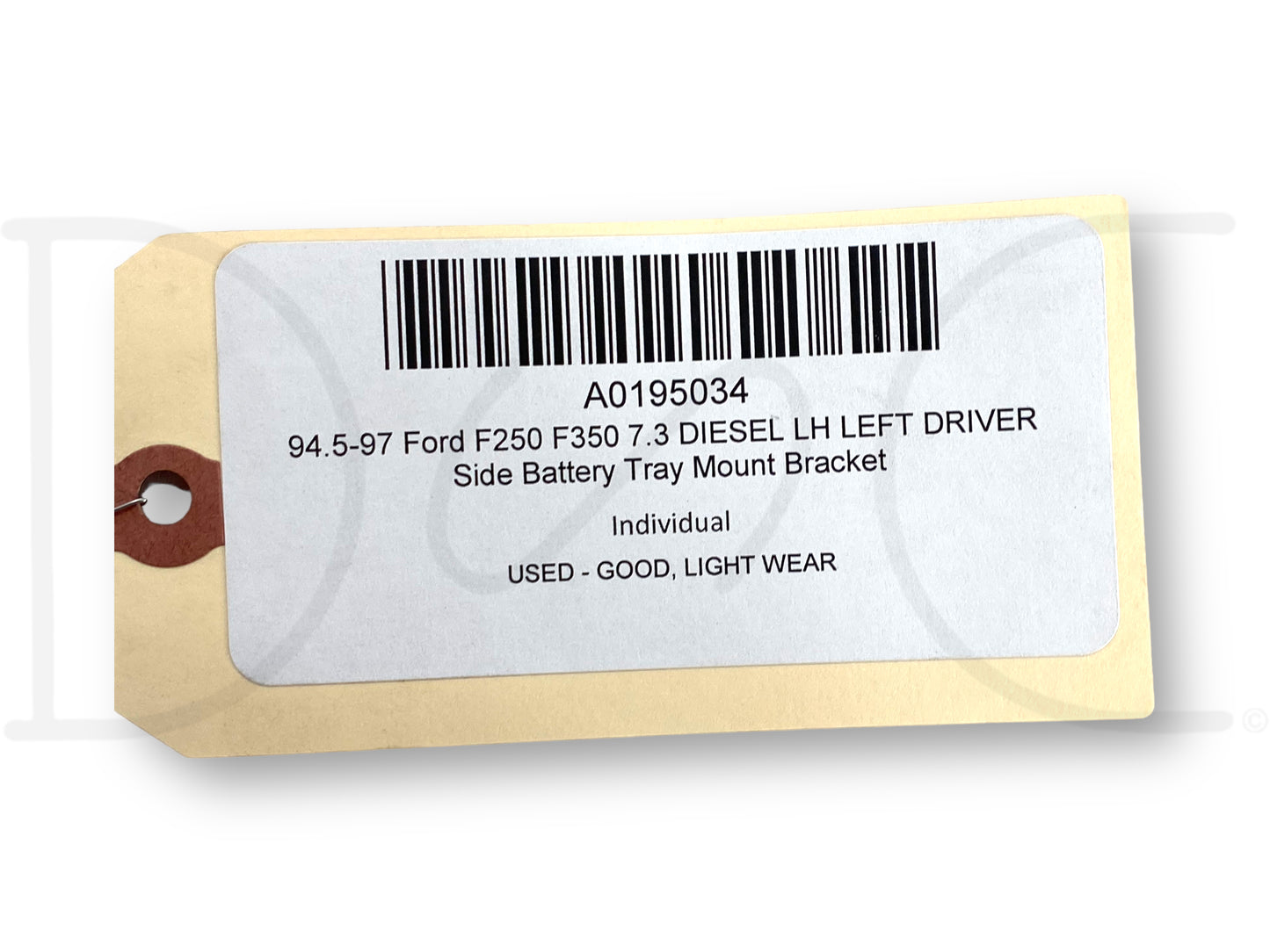 94.5-97 Ford F250 F350 7.3 Diesel LH Left Driver Side Battery Tray Mount Bracket
