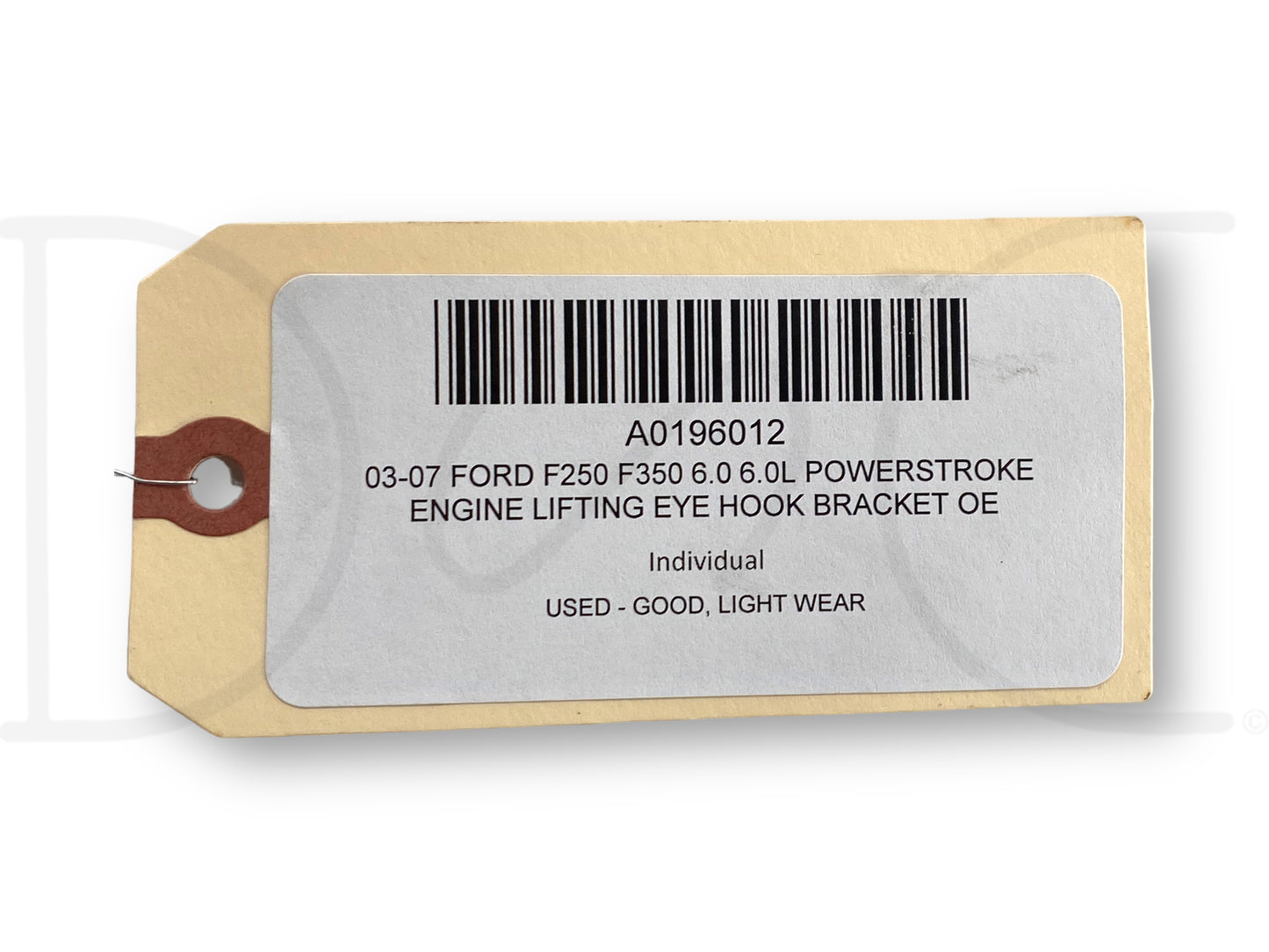 03-07 Ford F250 F350 6.0 6.0L Powerstroke Engine Lifting Eye Hook Bracket OE