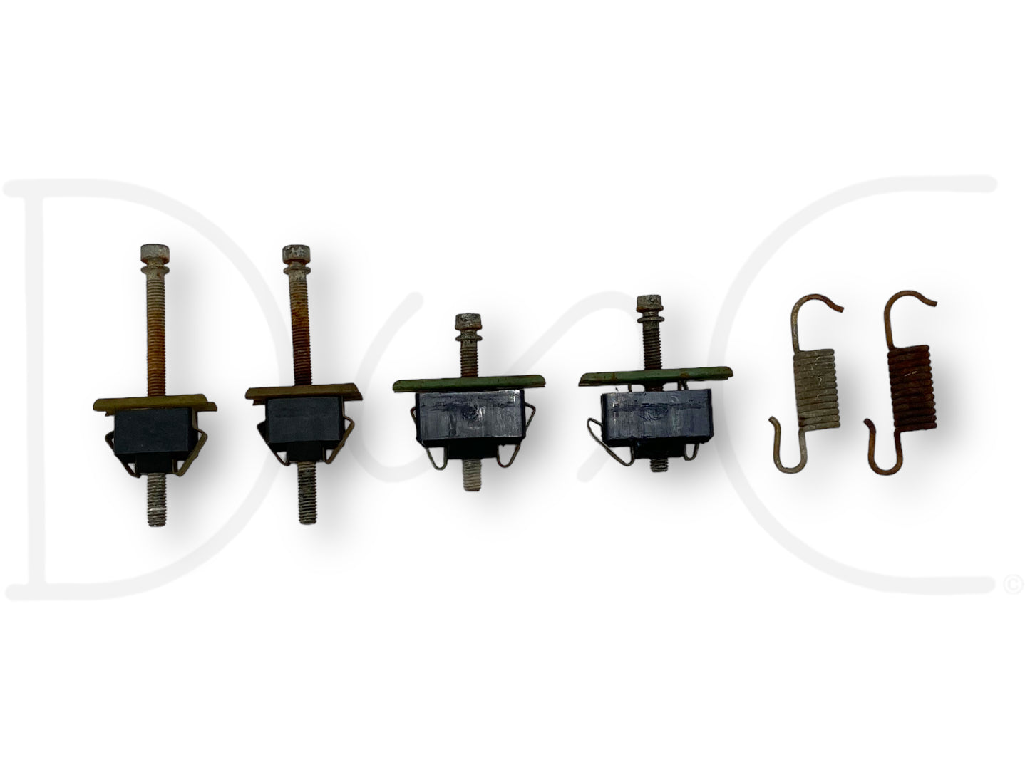 99-07 Ford F250 F350 Sealed Beam Headlight Adjuster Screw Complete Set RH LH OEM