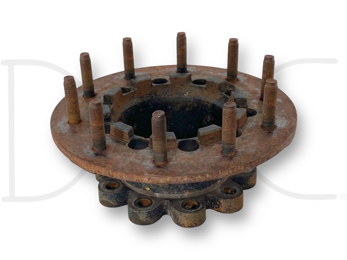 05-20 Ford F450 F550 Dually Front Axle Hub Spacer Adapter 10X225 10 Lug OE