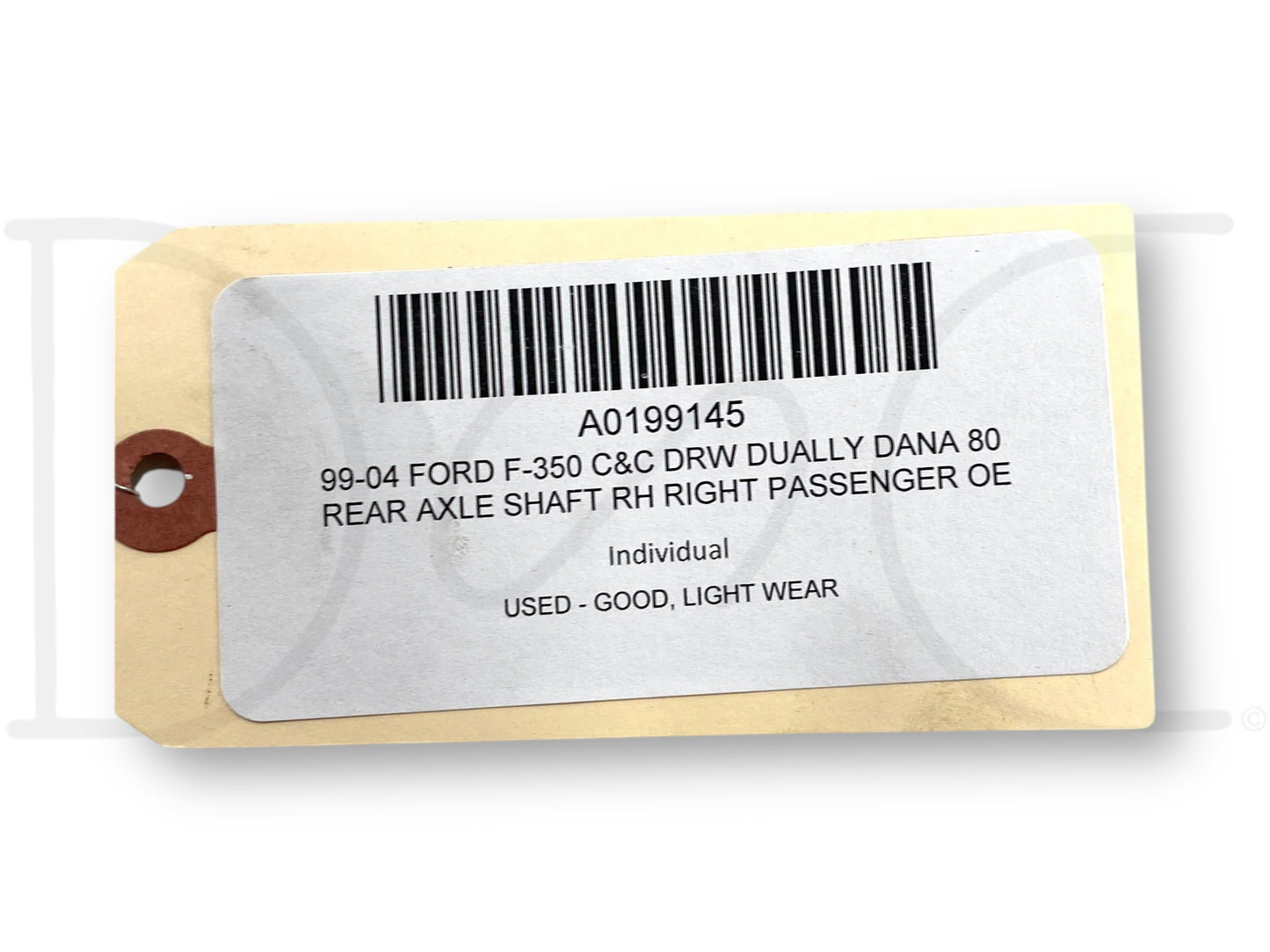 99-04 Ford F-350 C&C DRW Dually DANA 80 Rear Axle Shaft RH Right Passenger OE