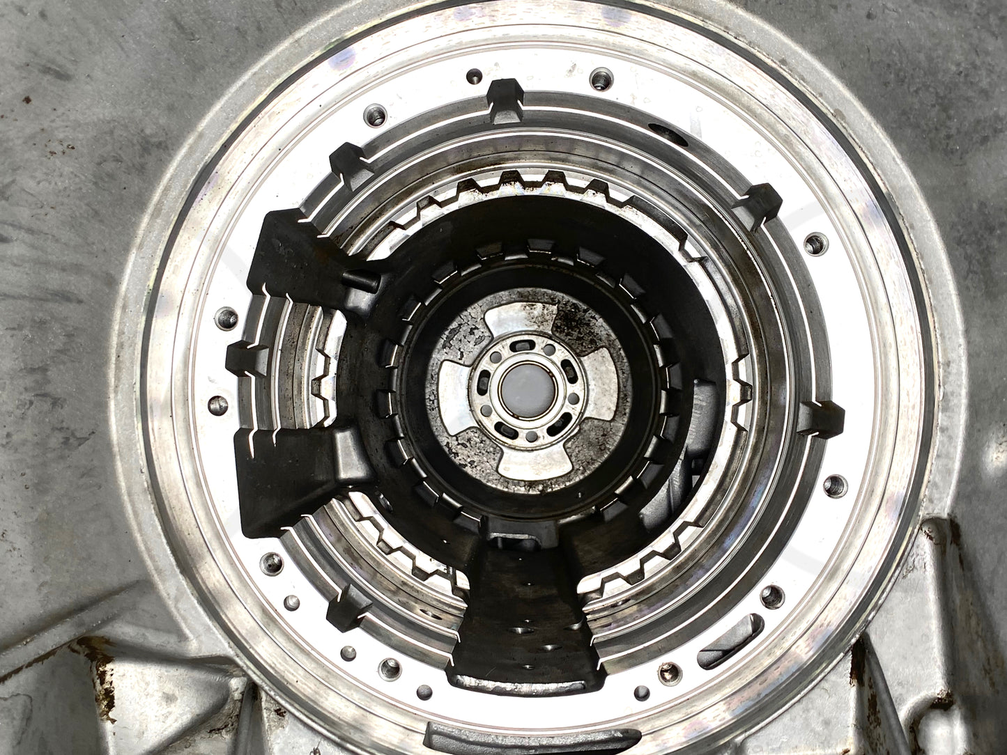 99-02 Ford 7.3 Diesel 4R100 Auto Automatic Transmission Empty Case F81P-7006-Ca