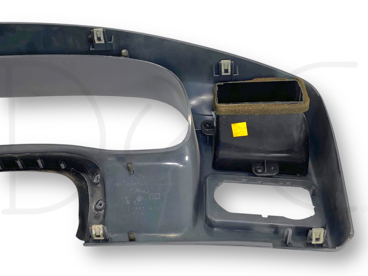 99-04 Ford F250 F350 Super Duty Dash Bezel Radio Cluster Trim Panel Gray OE