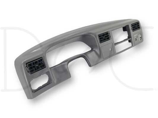 99-04 Ford F250 F350 Super Duty Dash Bezel Radio Cluster Trim Panel Gray OE