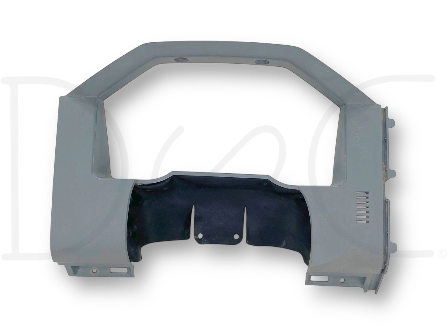 11-16 Ford F250 F350 Super Duty Dash Bezel Gauge Cluster Trim Panel Gray OE