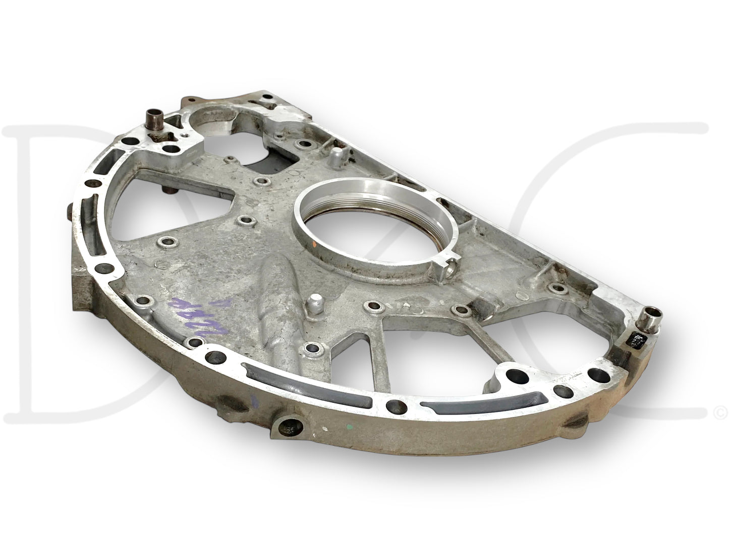 11-14 Ford F250 F350 6.7 Rear Engine Cover Transmission Adapter Plate OEM