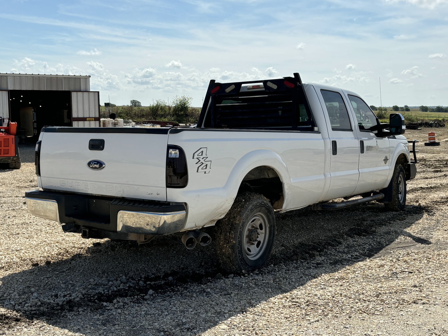 11-16 Ford F250 F350 Super Duty Hood Z1 White