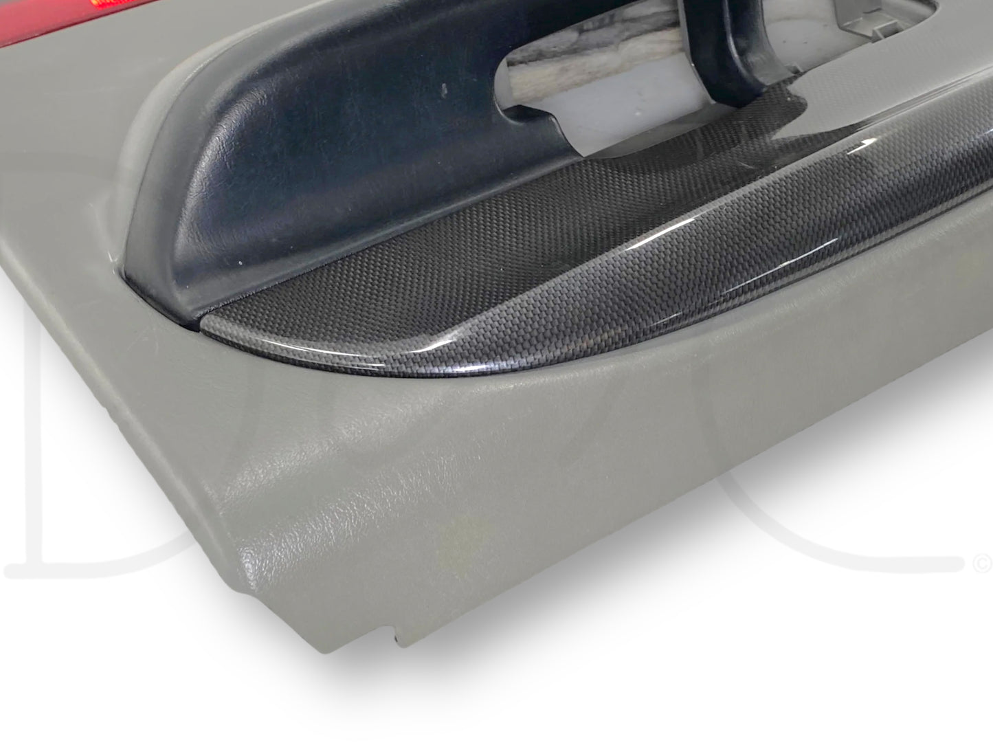 99-07 Ford F250 F350 Sport RH Right Passenger Rear Door Panel Gray Carbon *Blem*