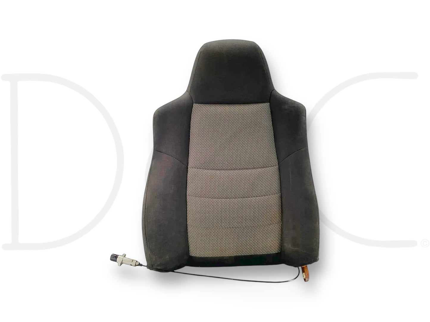 02-07 Ford F250 F350 XLT Sport RH Right Passenger Seat Back Cushion Black
