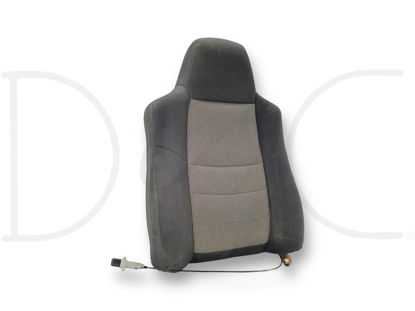 02-07 Ford F250 F350 XLT Sport RH Right Passenger Seat Back Cushion Black