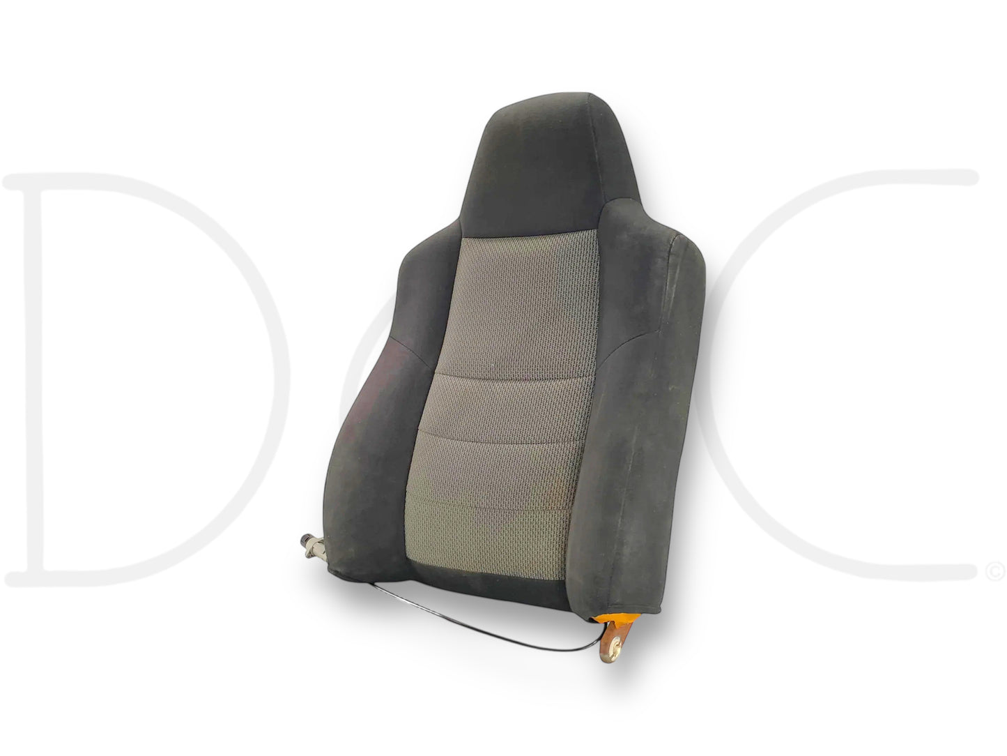 02-07 Ford F250 F350 XLT Sport RH Right Passenger Seat Back Cushion Black