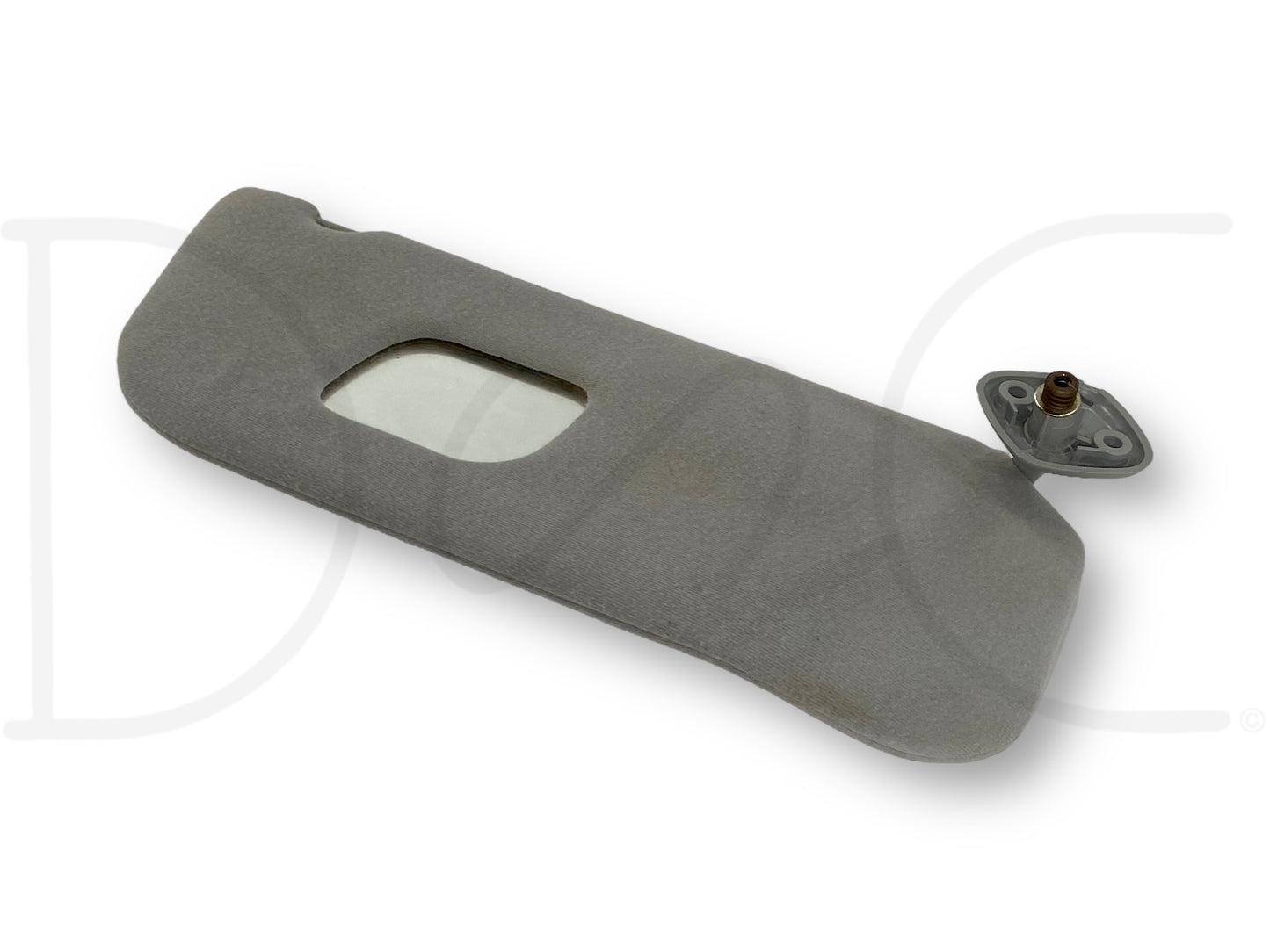 02-07 Ford F250 F350 RH Right Passenger Sun Visor Gray W/ Mirror OEM