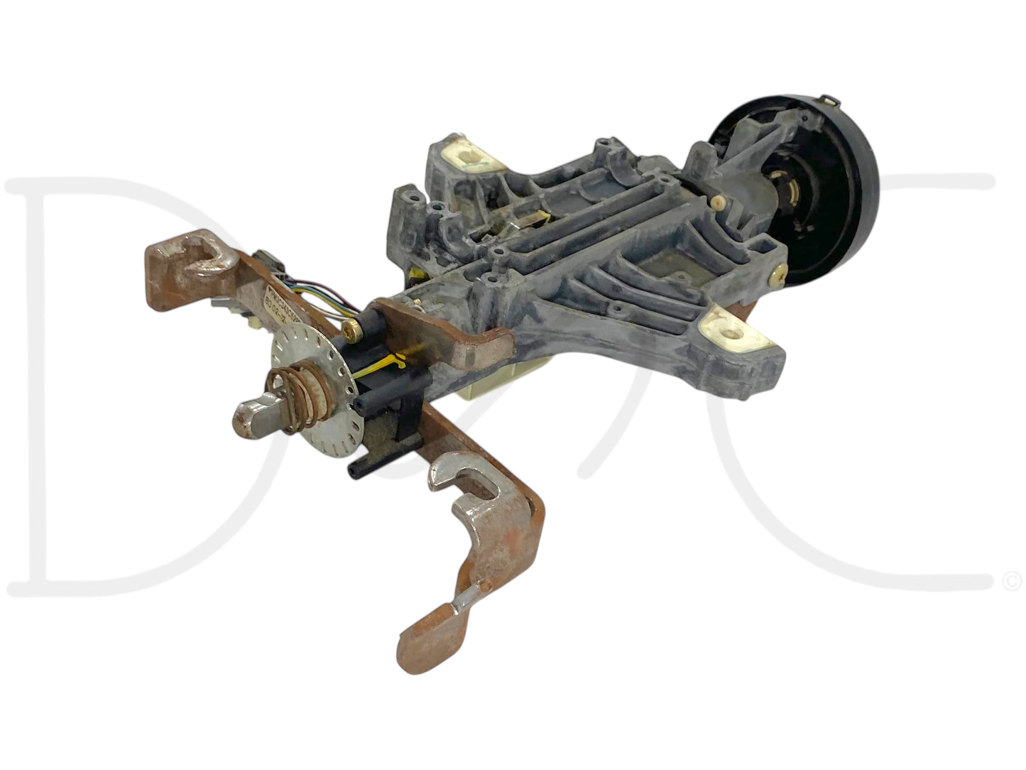 02-04 Ford F250 F350 Tilt Steering Column Auto Trans W/ Key & Clockspring
