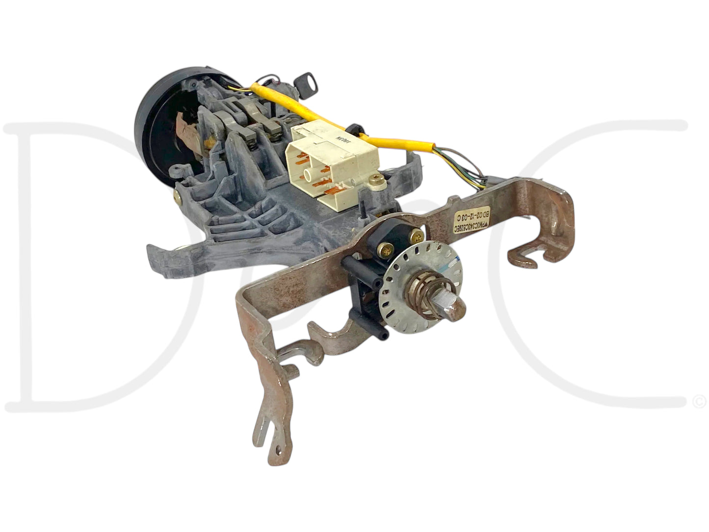 02-04 Ford F250 F350 Tilt Steering Column Auto Trans W/ Key & Clockspring