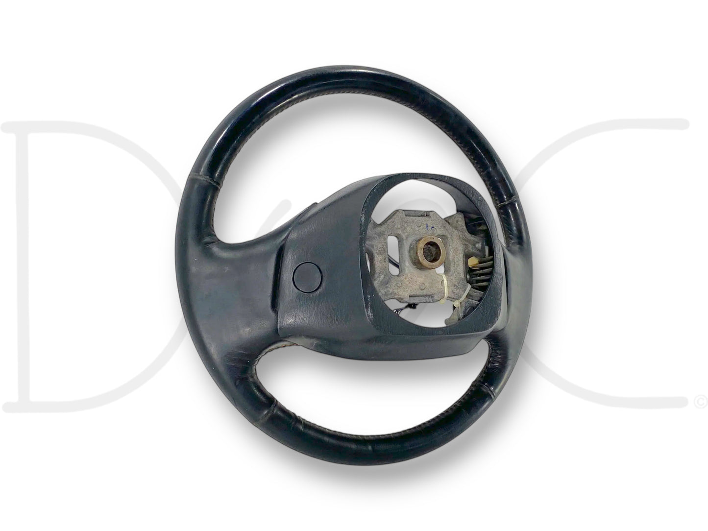 99-04 Ford F250 F350 Black Leather Steering Wheel W/ Cruise Control OEM