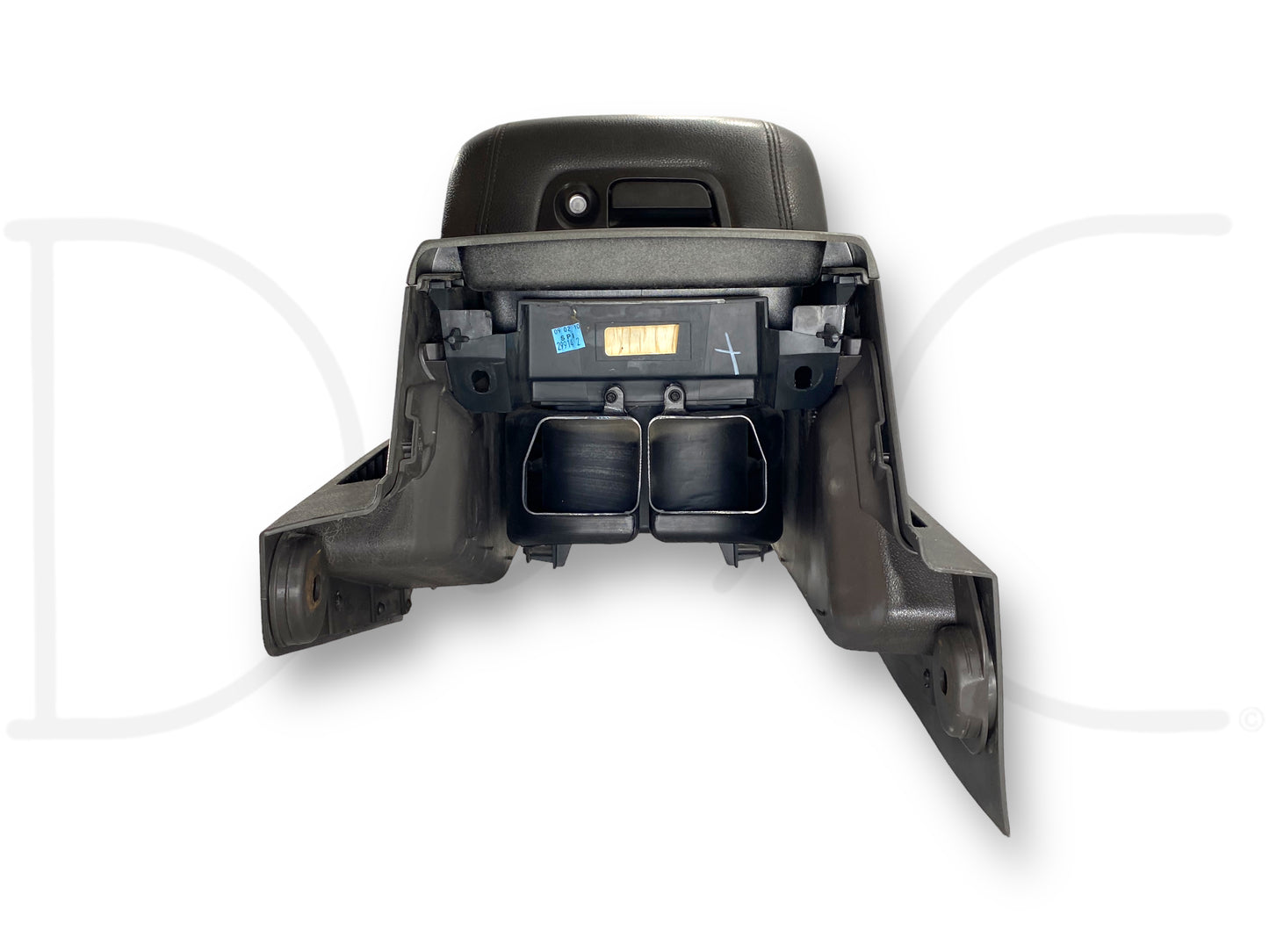 11-16 Ford F250 F350 Lariat Brown Flow Through Center Console W/ Inverter OE