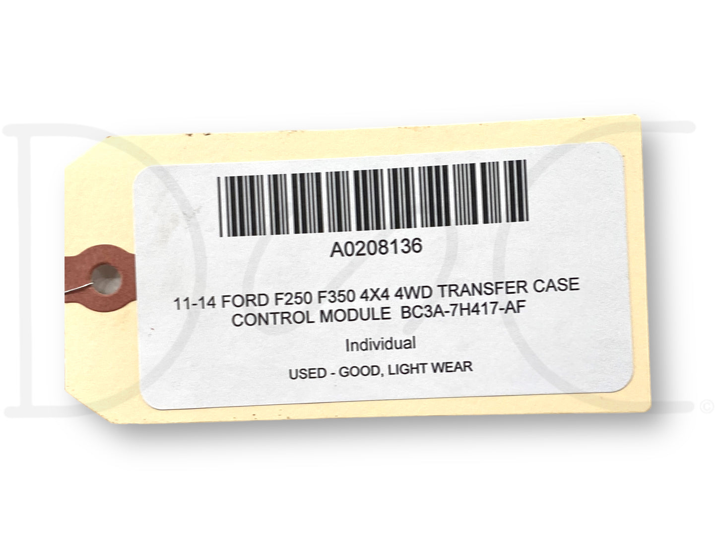 11-14 Ford F250 F350 4X4 4WD Transfer Case Control Module Bc3A-7H417-Af