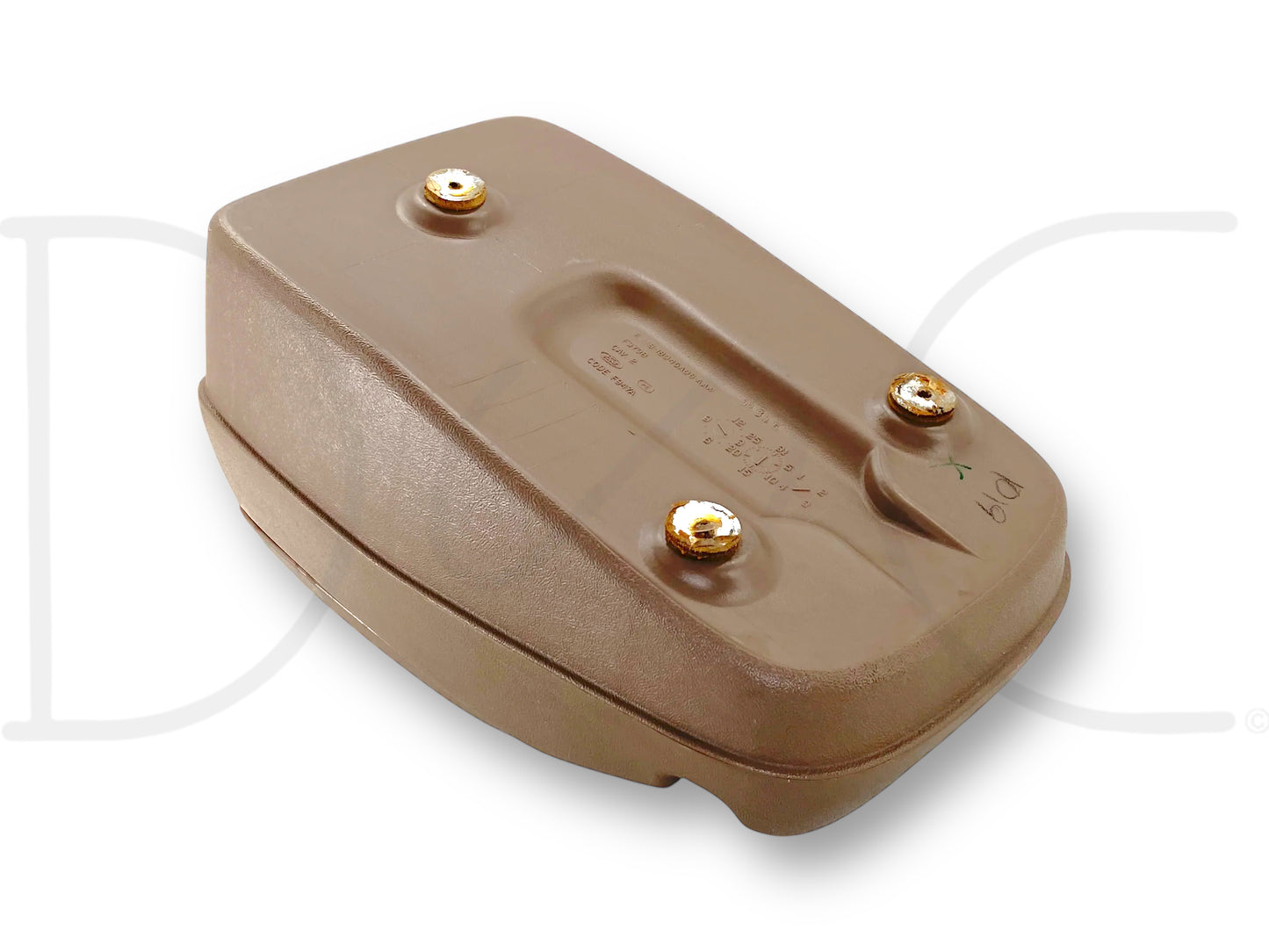 92-97 Ford F250 F350 Truck Center Console Floor Storage Mocha Tan OE