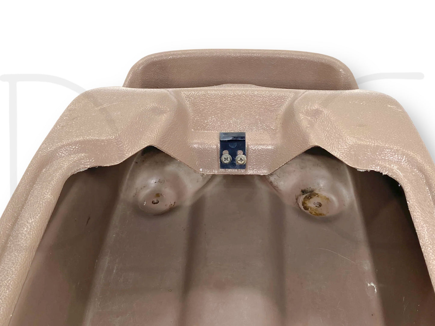 92-97 Ford F250 F350 Truck Center Console Floor Storage Mocha Tan OE