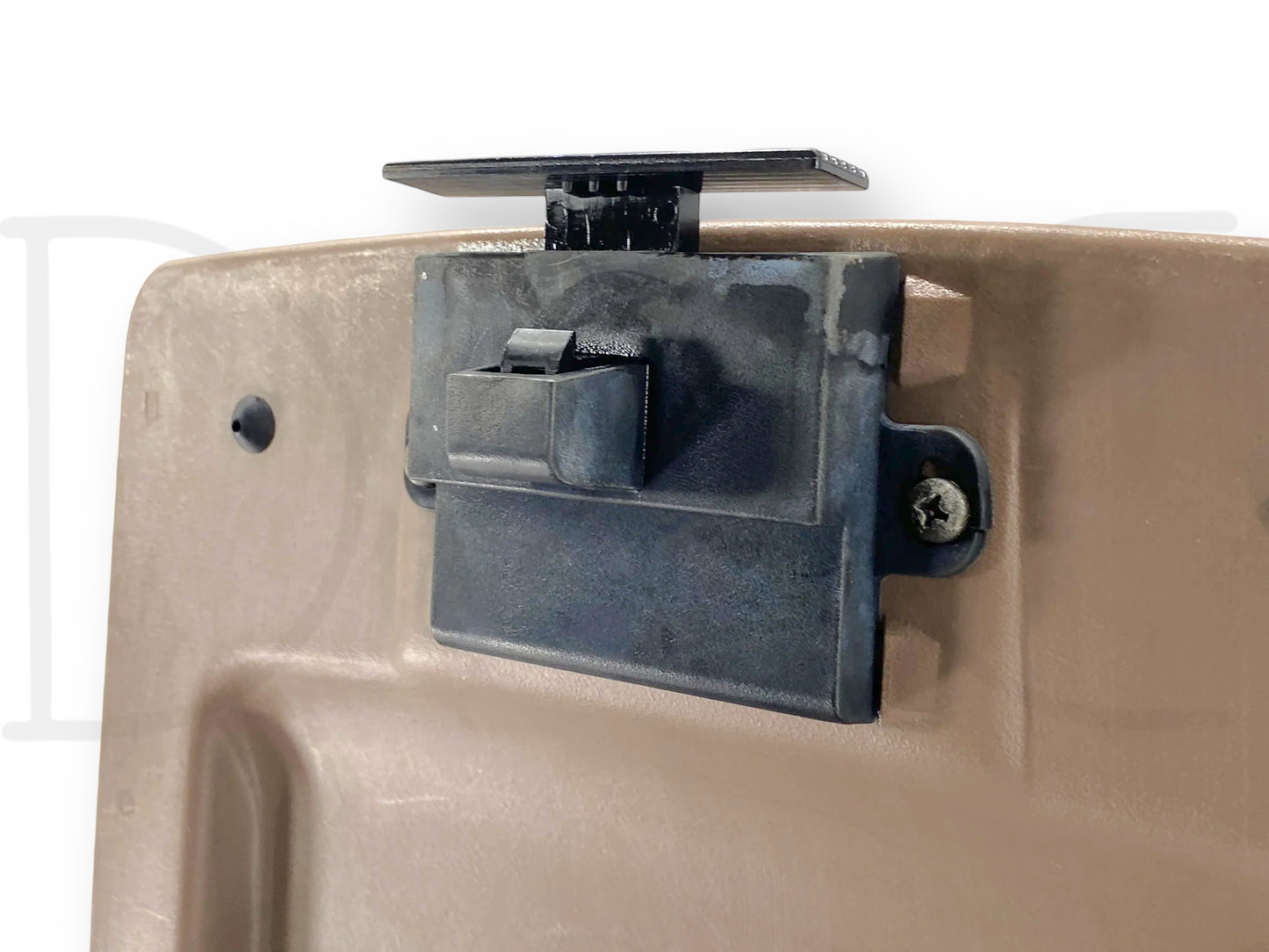92-97 Ford F250 F350 Truck Center Console Floor Storage Mocha Tan OE