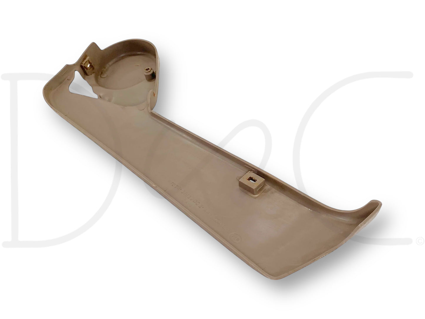 92-97 Ford F250 F350 LH Left Driver Bucket Seat Side Trim Panel Mocha Tan
