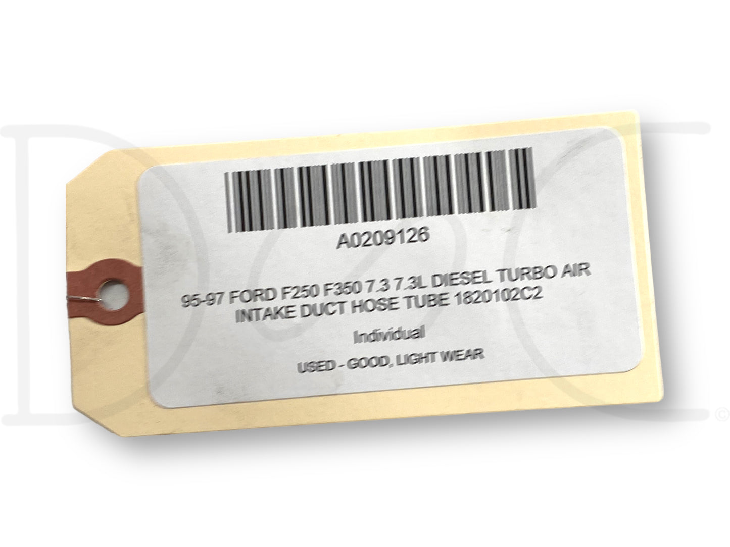 95-97 Ford F250 F350 7.3 7.3L Diesel Turbo Air Intake Duct Hose Tube 1820102C2