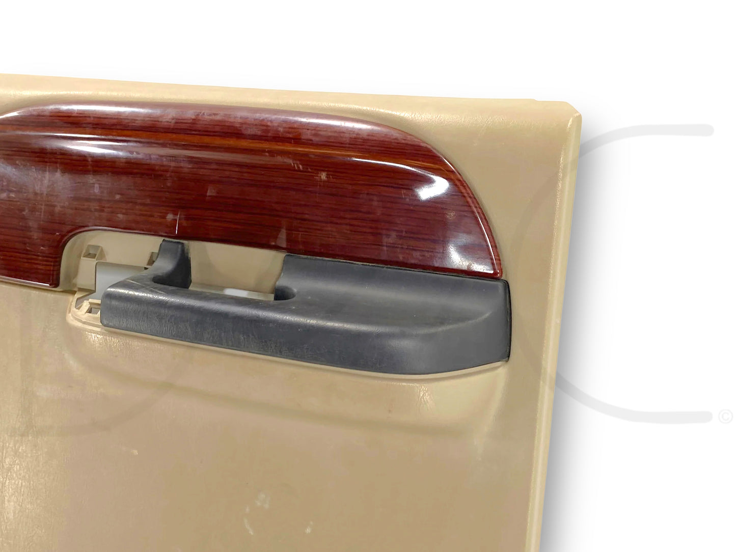 99-07 Ford F250 F350 Lariat RH Right Passenger Rear Door Panel Power Tan