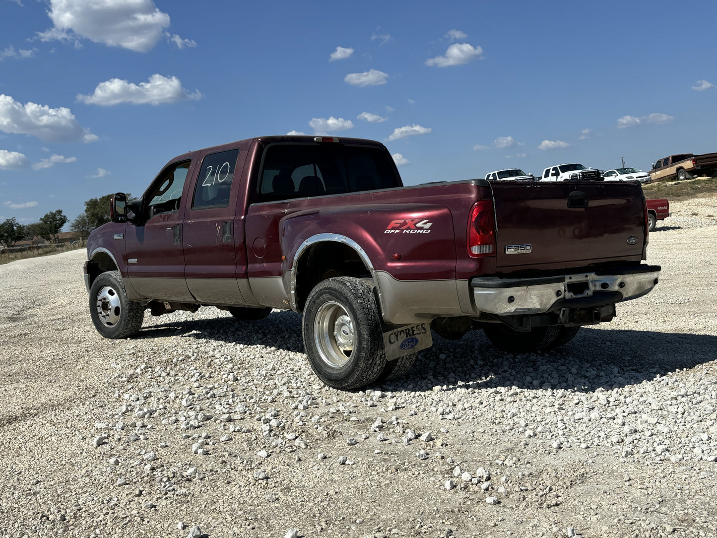 99-07 Ford F250 F350 Tailgate Jm Maroon