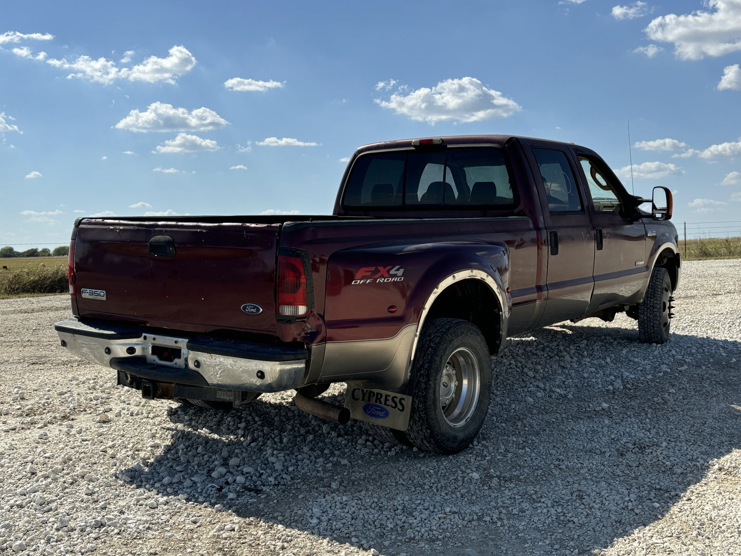 99-07 Ford F250 F350 Tailgate Jm Maroon