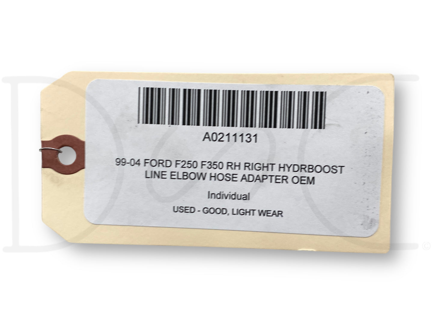 99-04 Ford F250 F350 RH Right Hydroboost Line Elbow Hose Adapter OEM