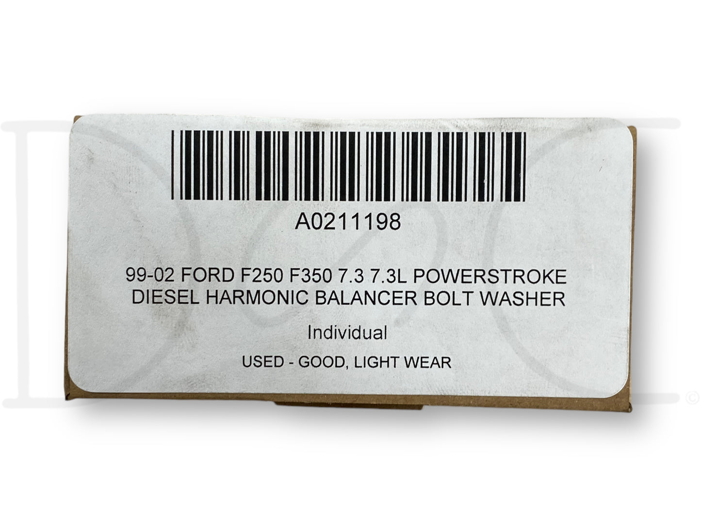 99-02 Ford F250 F350 7.3 7.3L Powerstroke Diesel Harmonic Balancer Bolt Washer