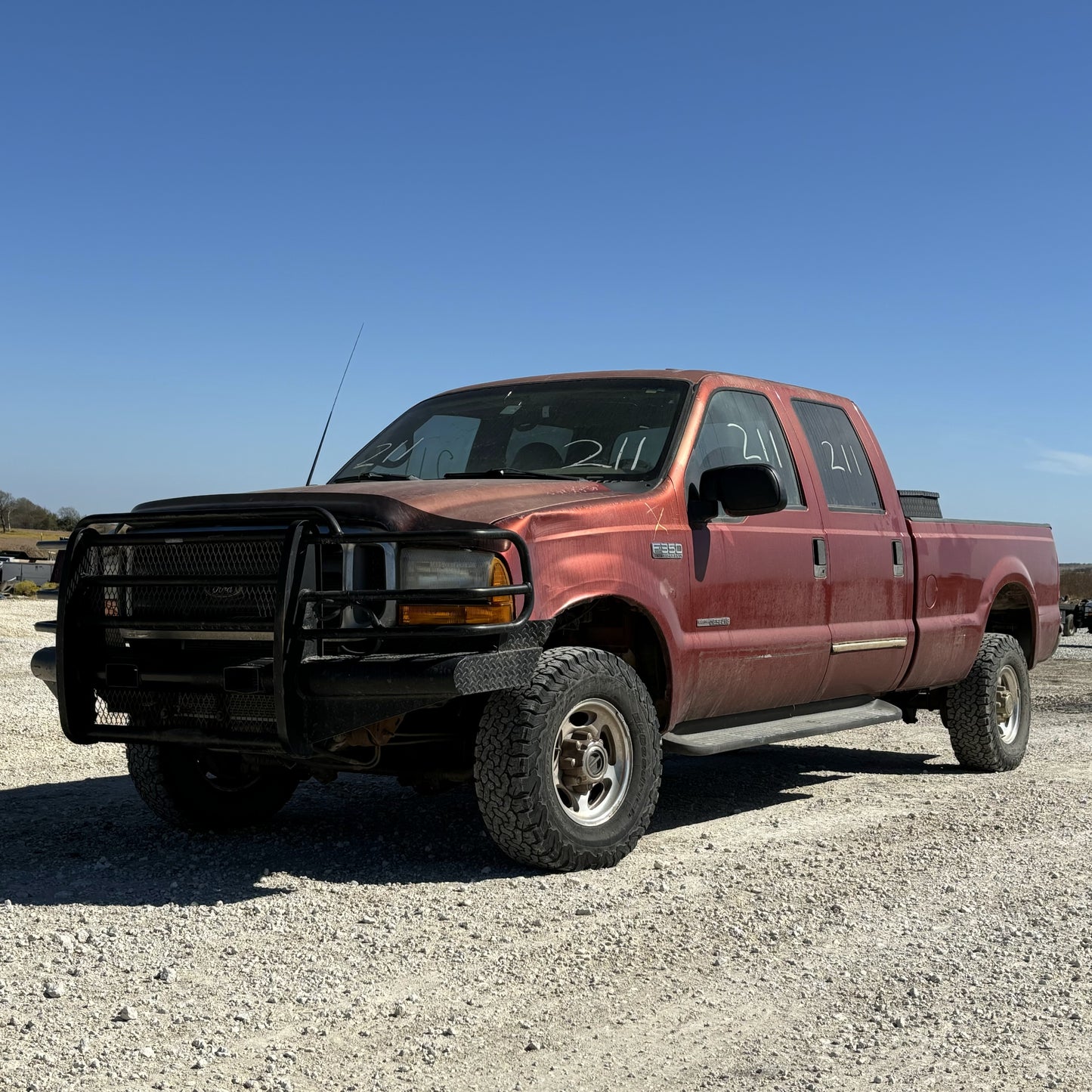 99-07 Ford F250 F350 Tailgate Bn Amber