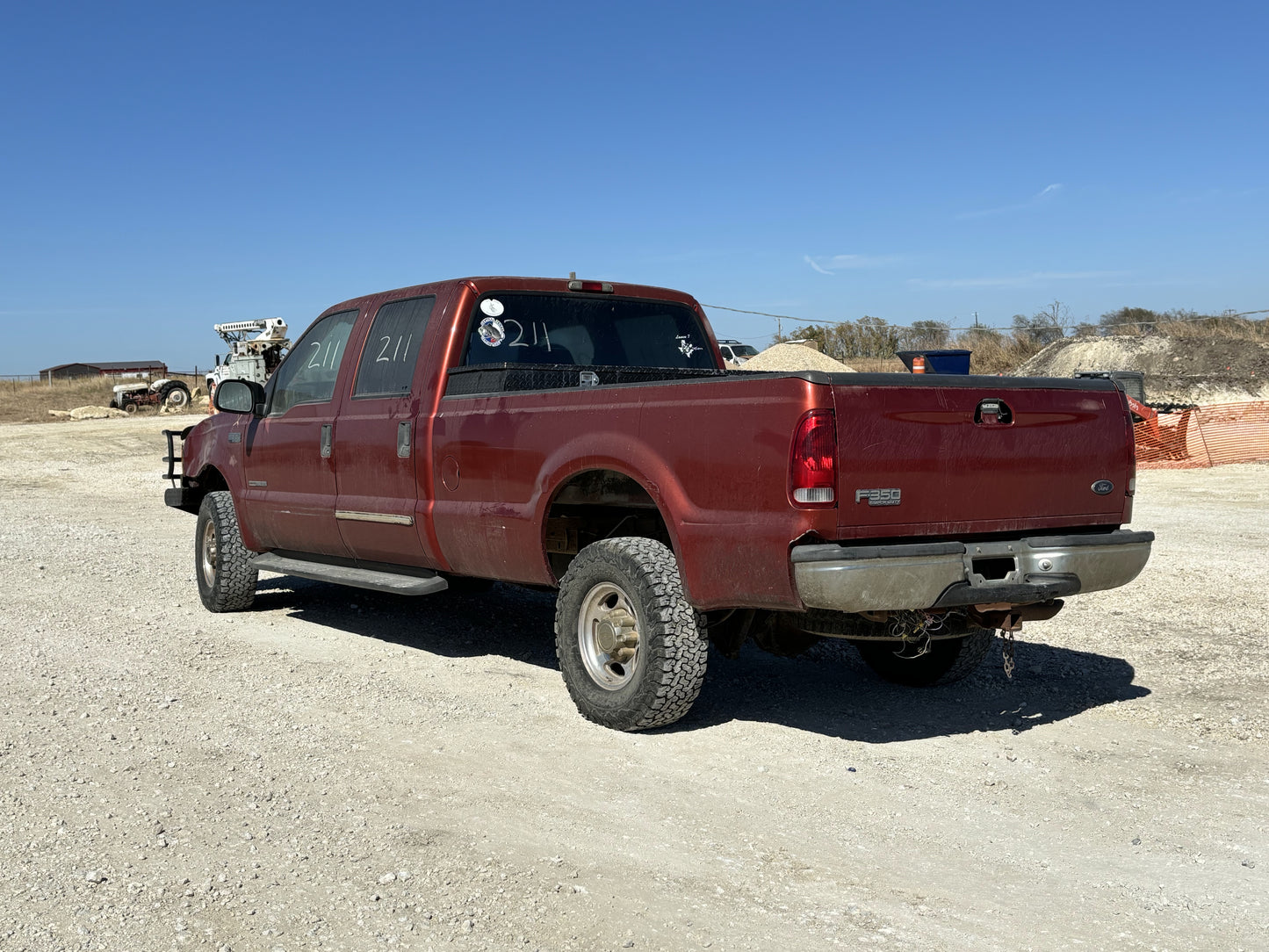 99-07 Ford F250 F350 Tailgate Bn Amber