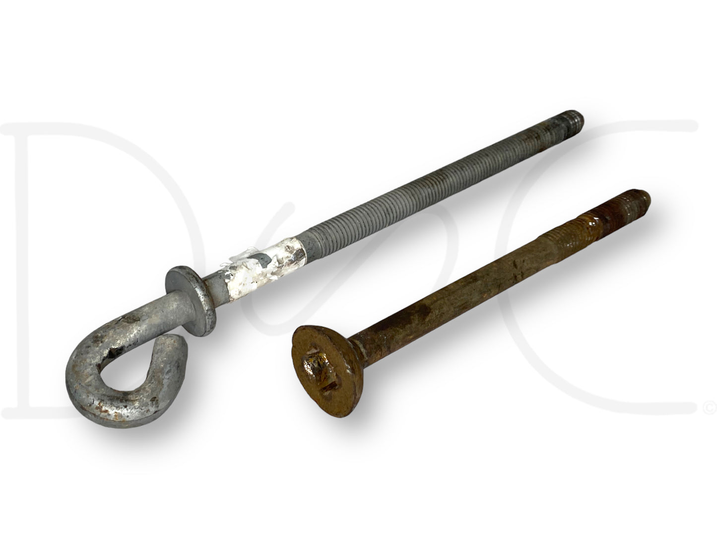 80-97 Ford F150 F250 F350 Spare Tire Wheel Carrier Hardware Bolts OEM *Blem*