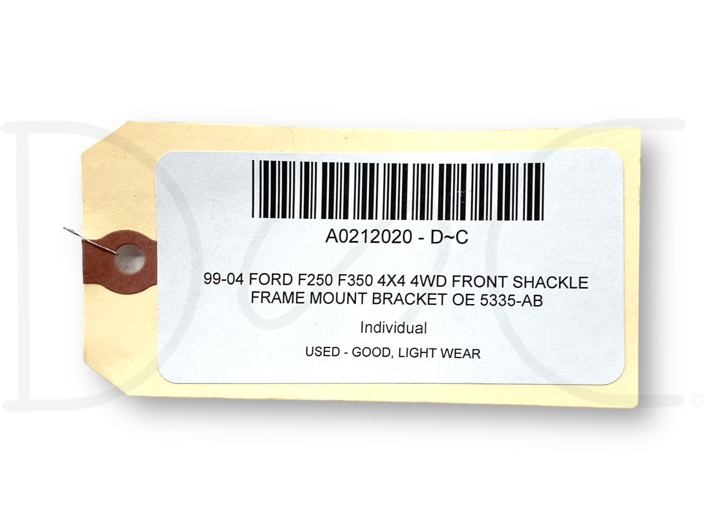 99-04 Ford F250 F350 4X4 4WD Front Shackle Frame Mount Bracket OE 5335-AB