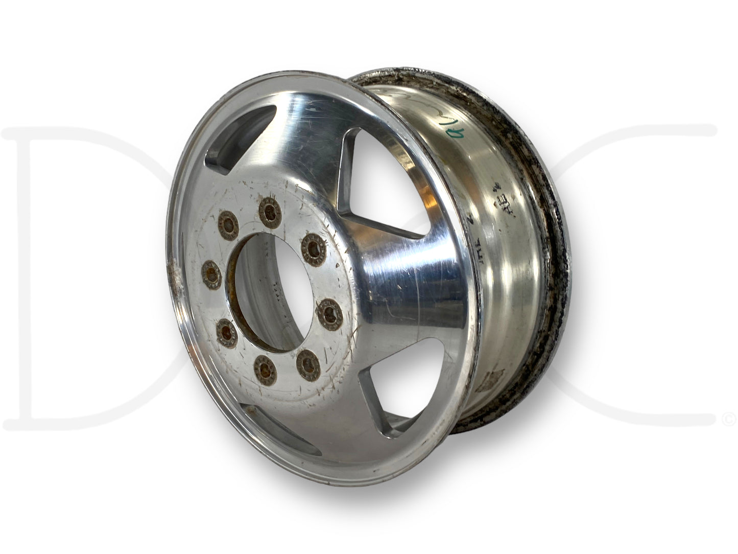 99-04 Ford F350 Dually DRW 16" Aluminum Wheel 16X6 Front Rim OEM 2C34-1007-BA