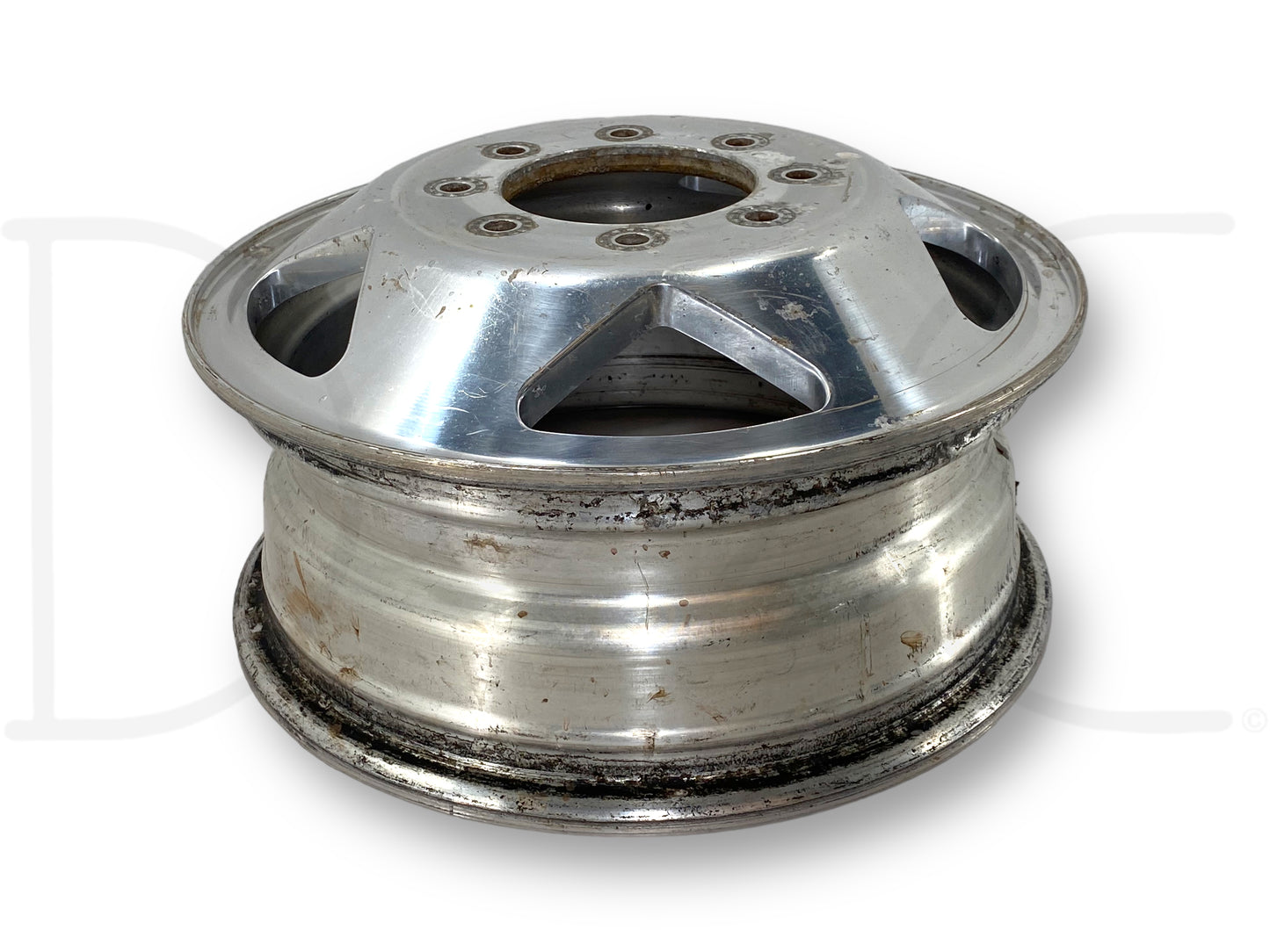 99-04 Ford F350 Dually DRW 16" Aluminum Wheel 16X6 Front Rim OEM F81A-1007-Gb