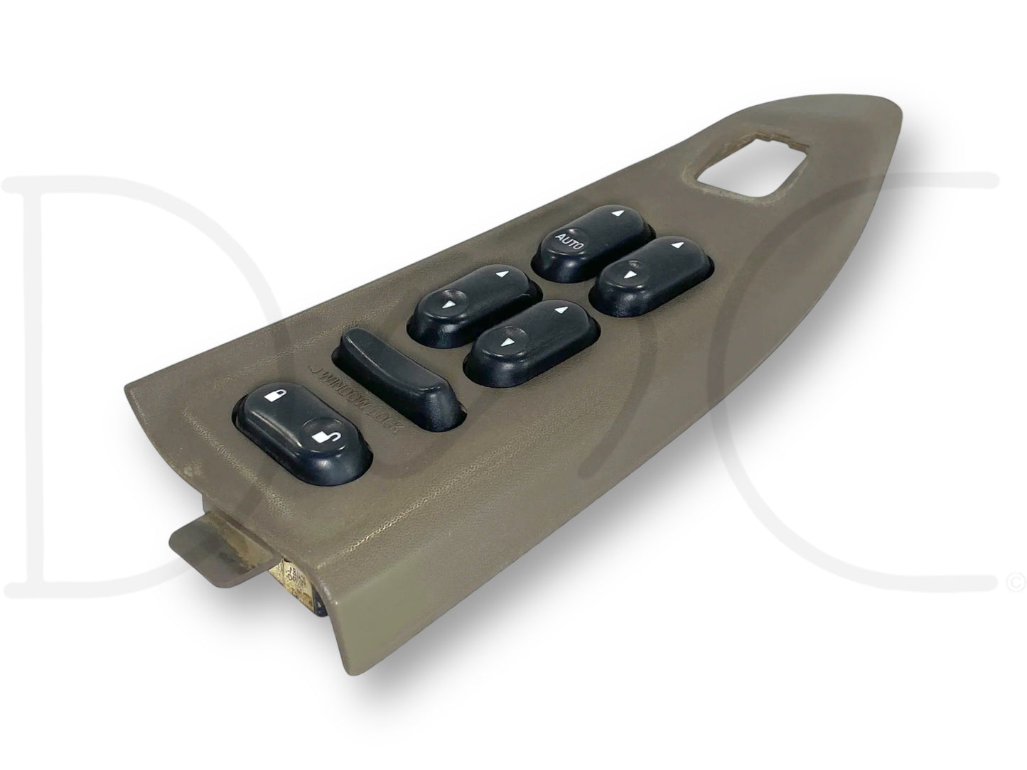 02-05 Ford F250 F350 LH Left Driver Front Power Window Lock Switch Panel Tan