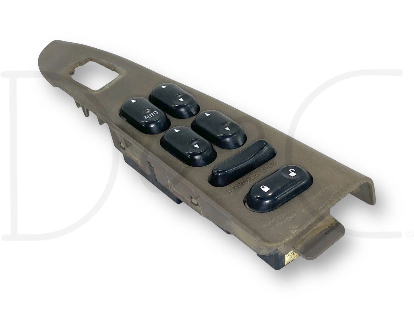 02-05 Ford F250 F350 LH Left Driver Front Power Window Lock Switch Panel Tan